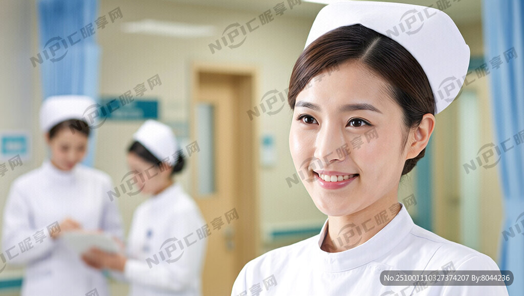 端莊大方 美麗的護士形象照片