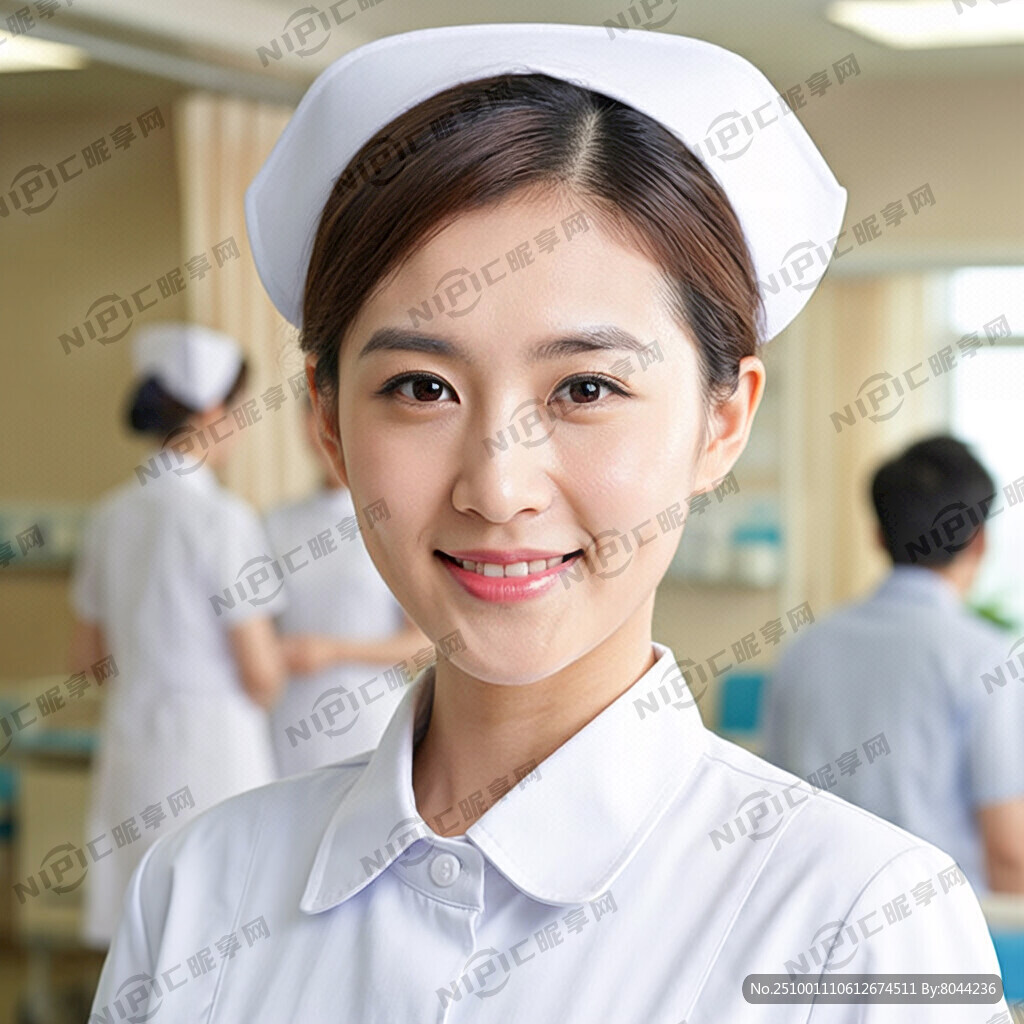 端莊大方 美麗的護(hù)士形象照片