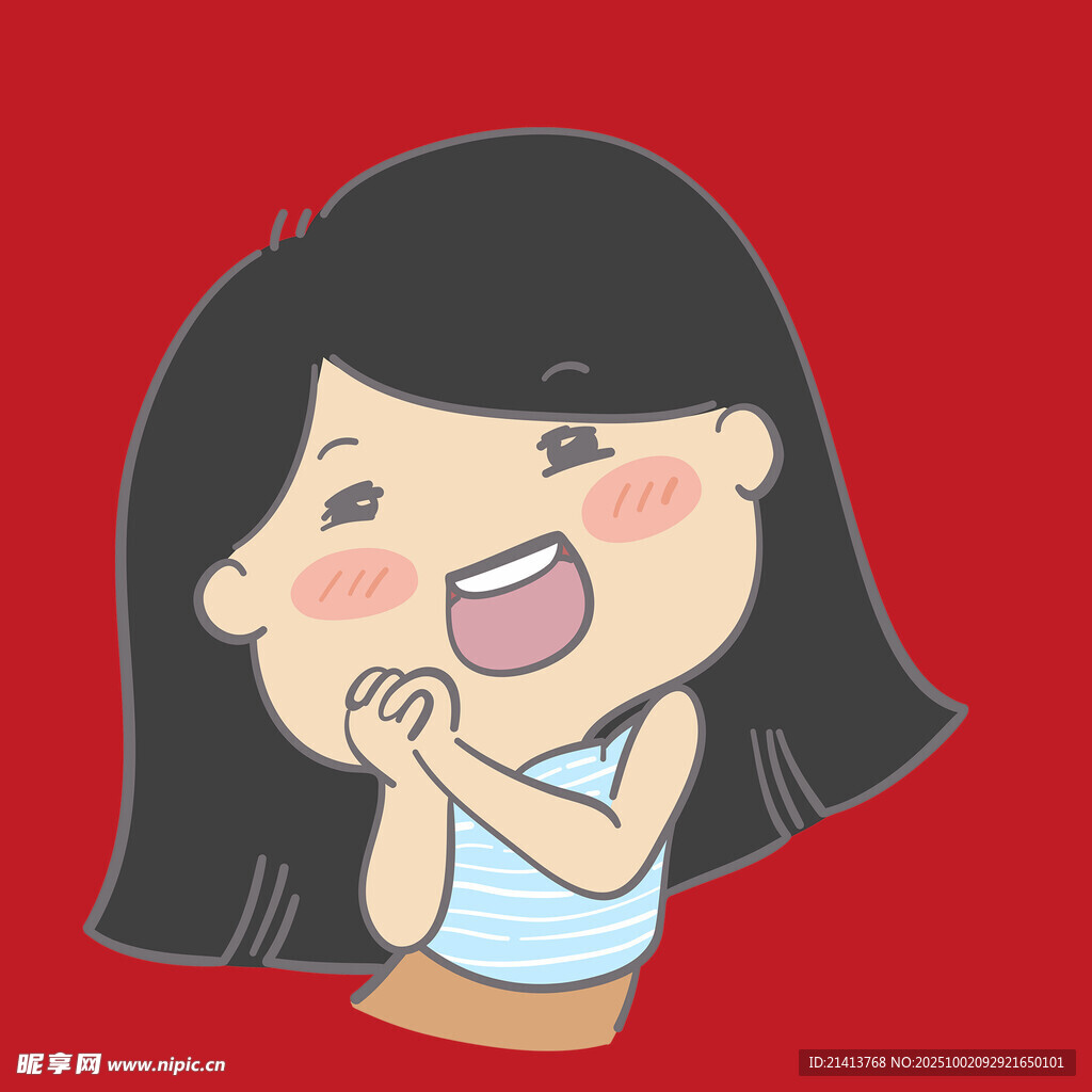開心女孩