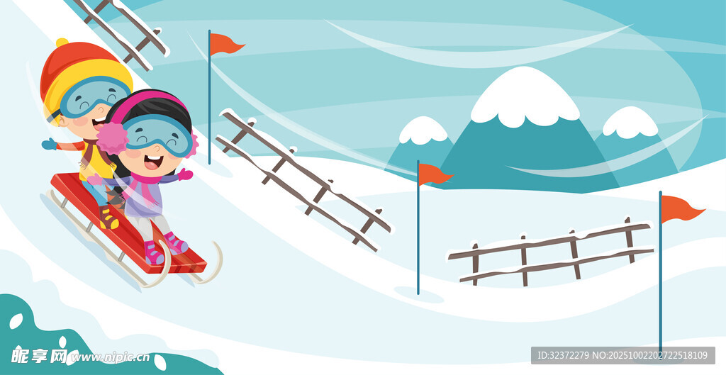 兒童滑雪樂