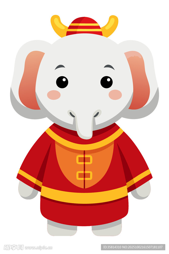 喜慶小象賀新春