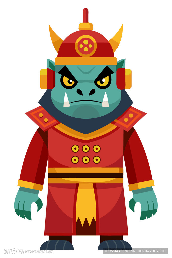 古代戰(zhàn)甲小怪獸形象