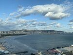 城市海濱風(fēng)光俯瞰美景