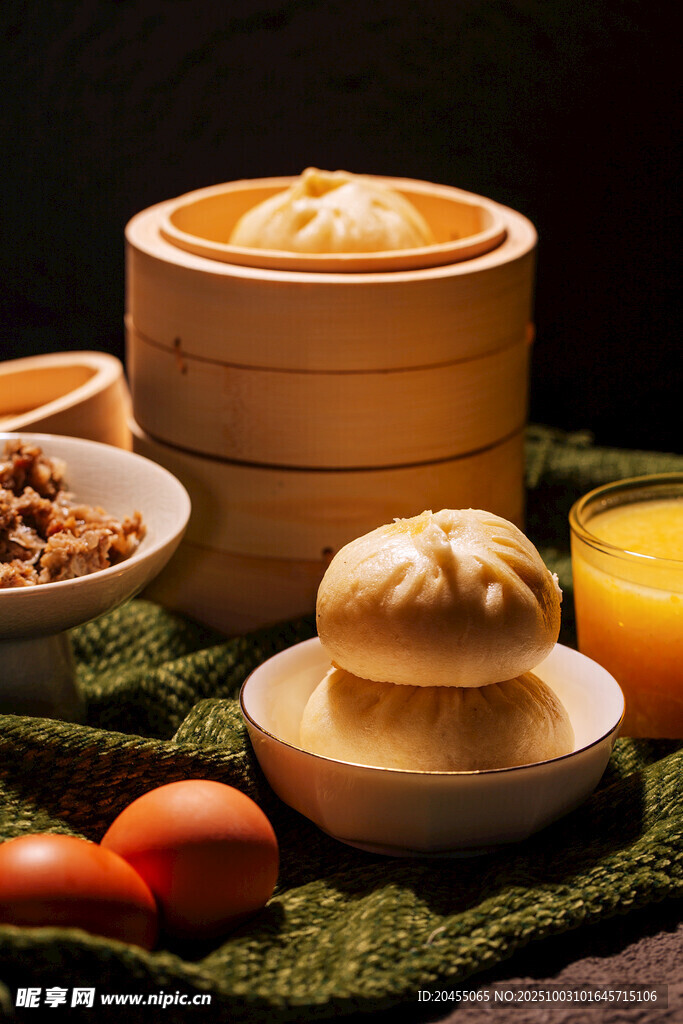 中式早餐美食組合