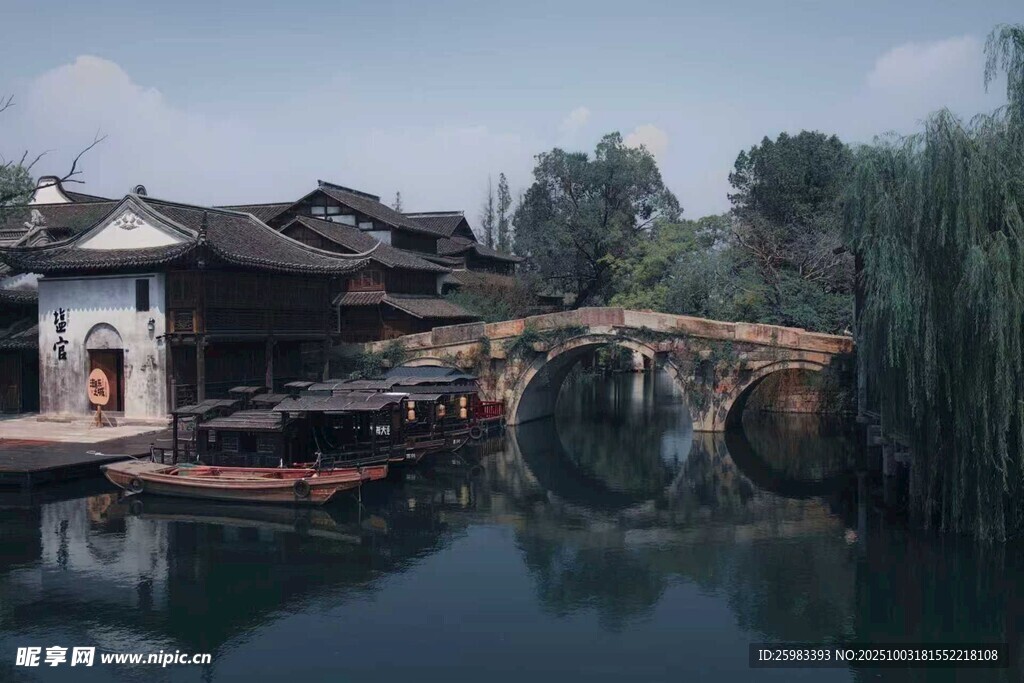 江南水鄉(xiāng)古橋