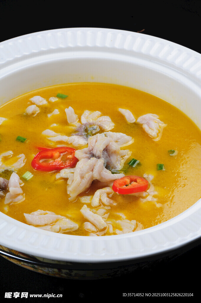 酸辣魚片湯