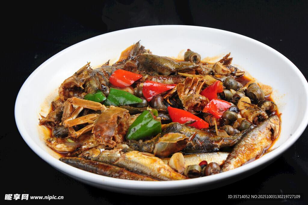 香辣美味炒小魚干