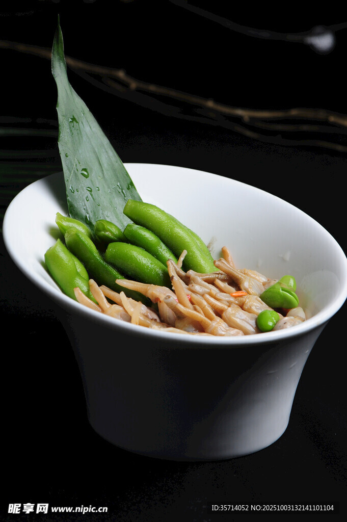 毛豆配小魚干美味碗裝