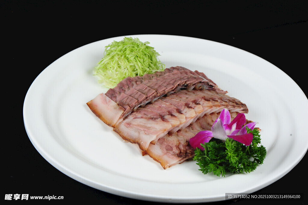 美味醬牛肉擺盤精致