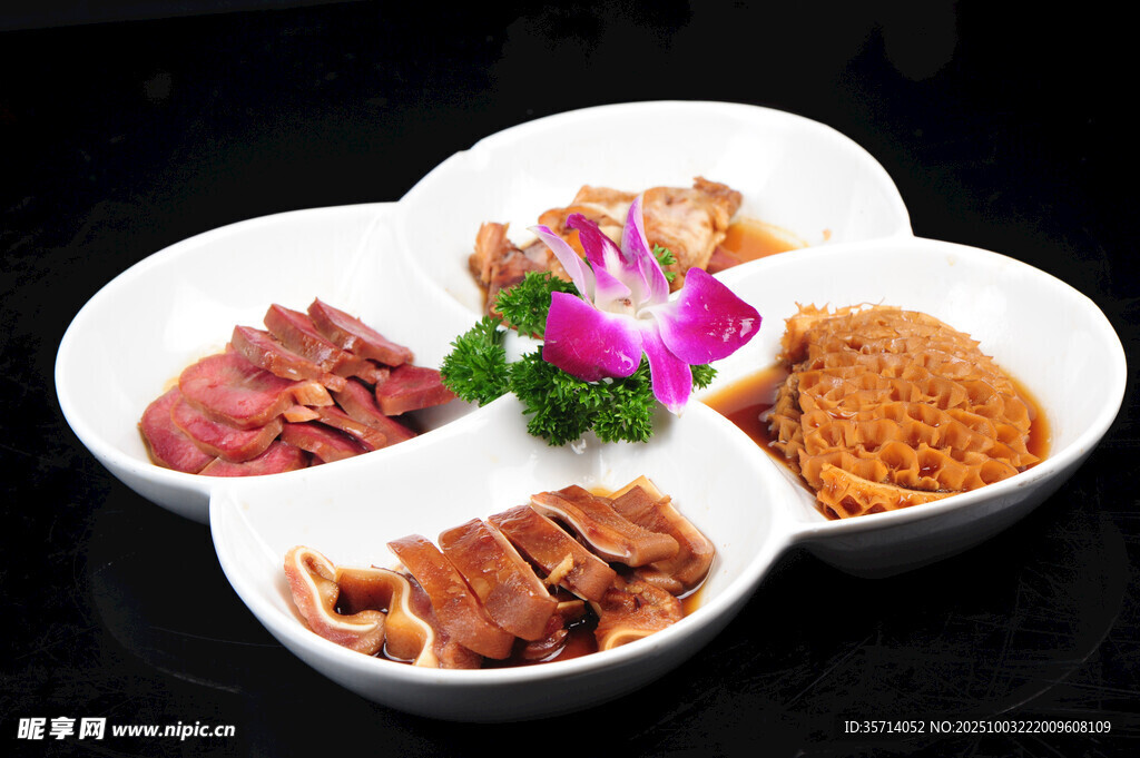 四味拼盤品味多樣美食