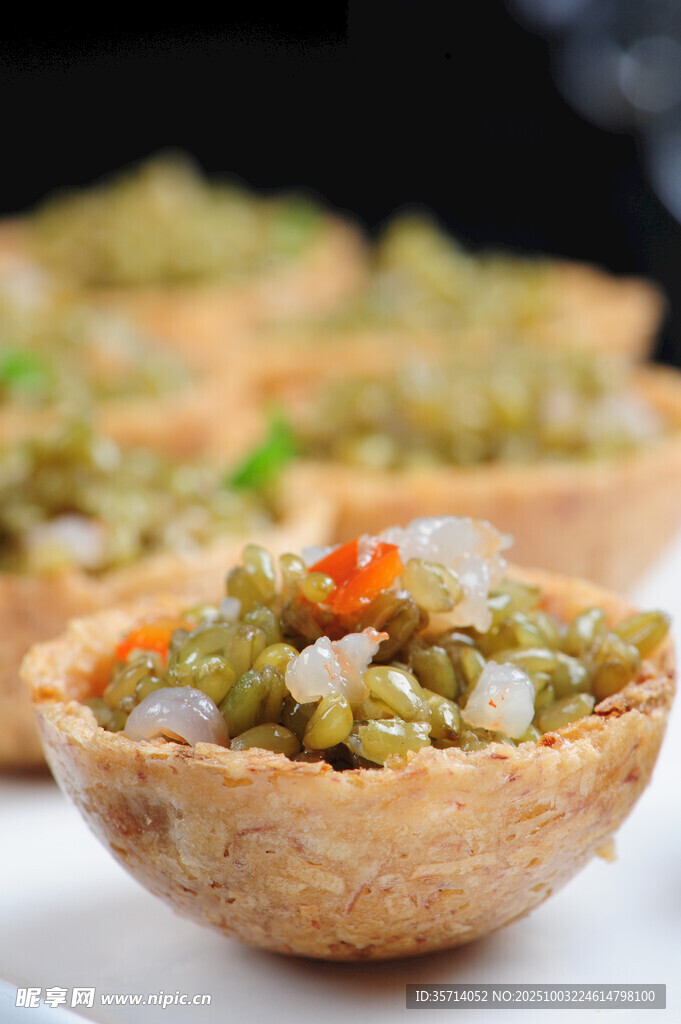 美味豆角餡小點心