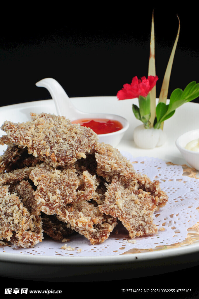 香酥芝麻牛肉片