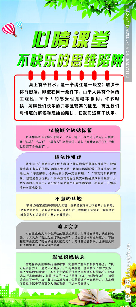 不快樂的思維陷阱