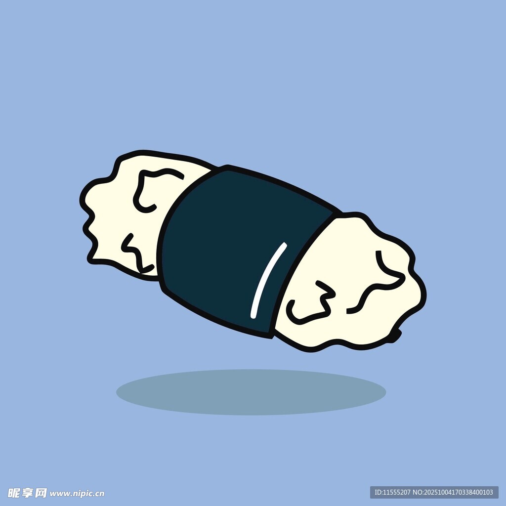 卡通壽司插畫
