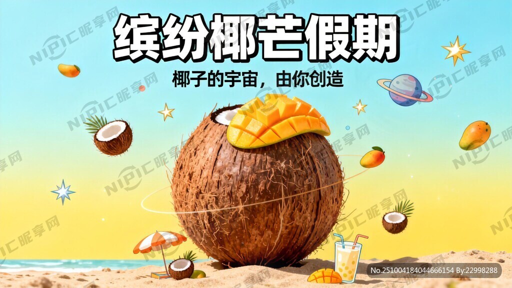 繽紛椰芒假期  椰子的宇宙