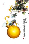 葫蘆金蟬圖