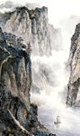 三峽煙云圖