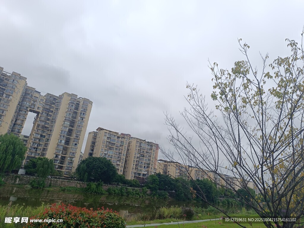 城市住宅區(qū)的綠化景觀
