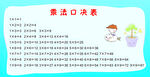 英語生活口訣表