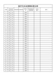 醫(yī)療污水登記表