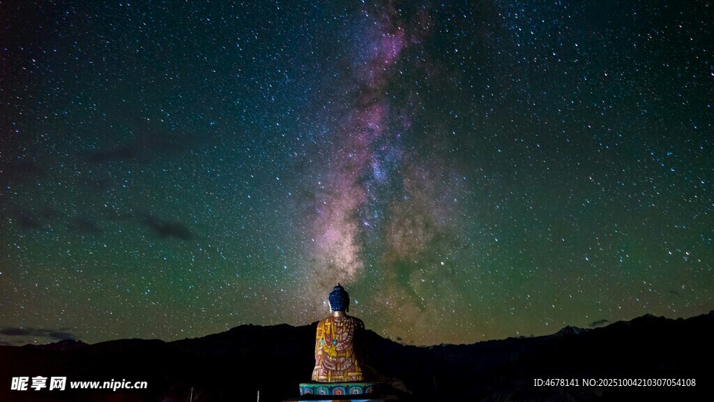 星空下的孤獨(dú)觀測站