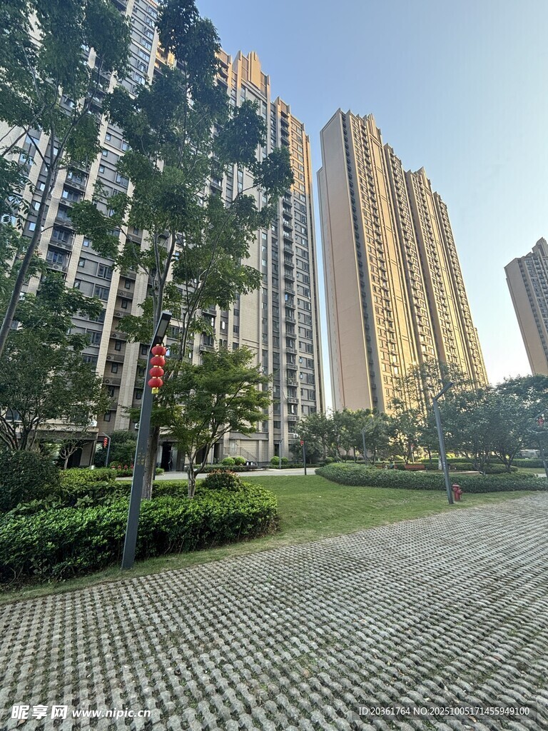 小區(qū)園林景觀與高層住宅