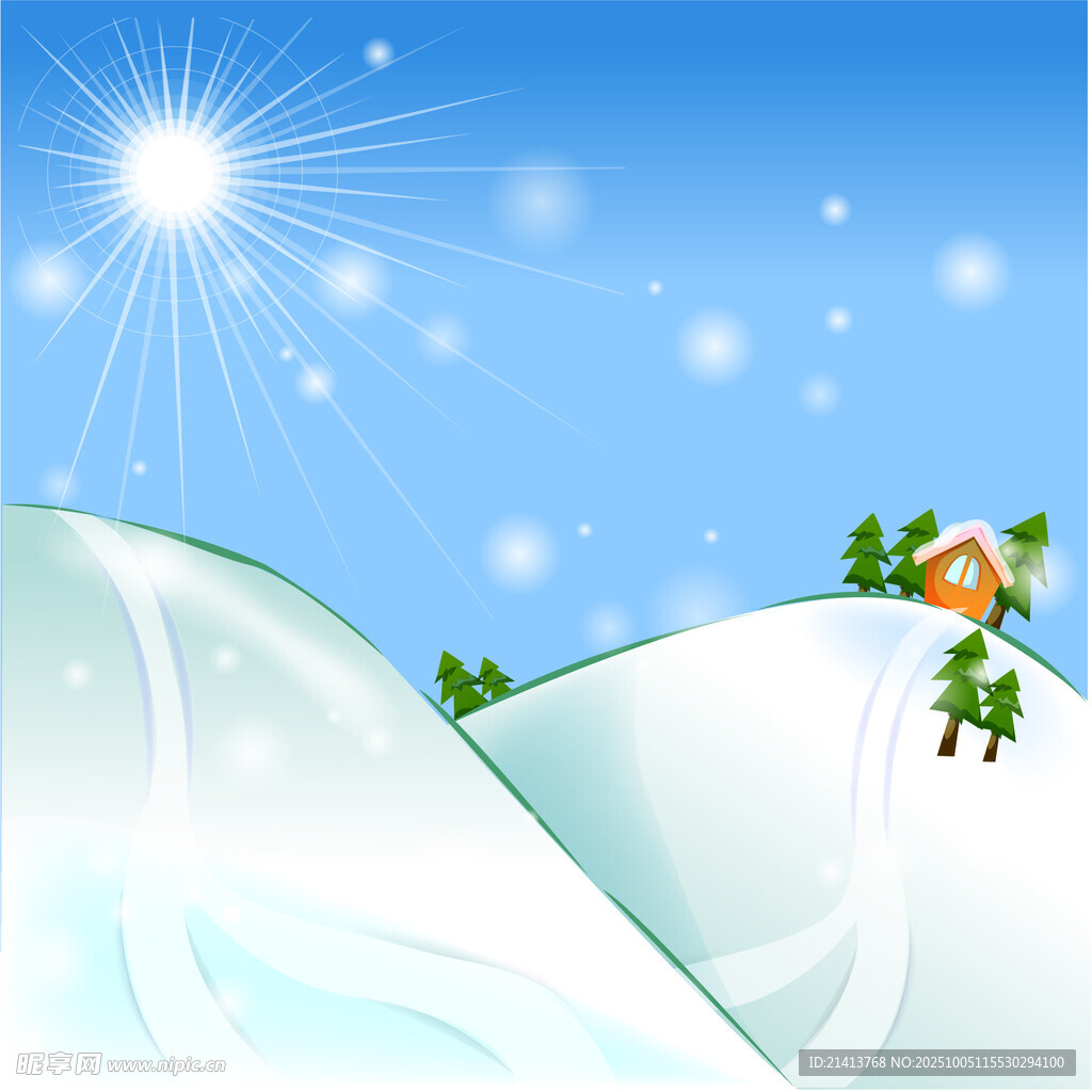 冬日雪景