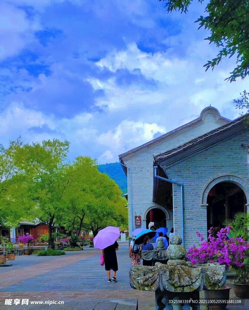古鎮(zhèn)游客