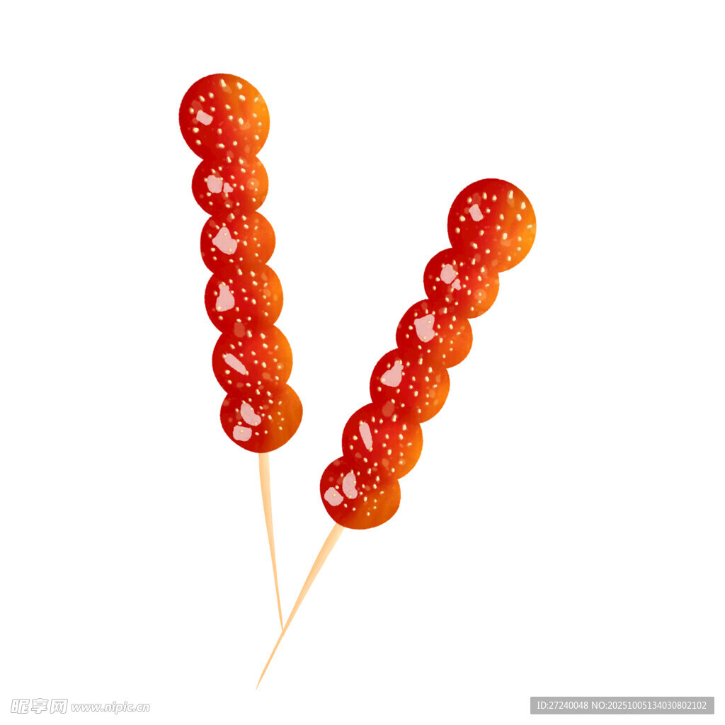 糖葫蘆插畫