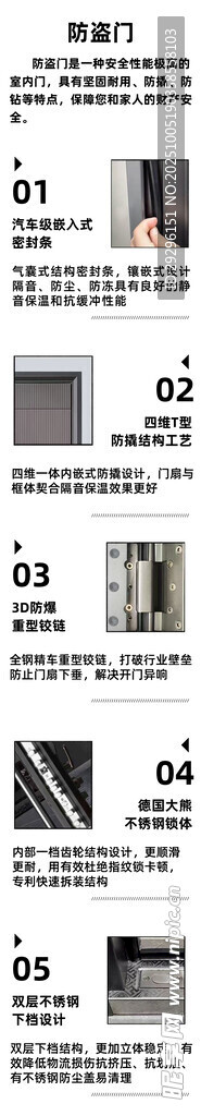 防盜門