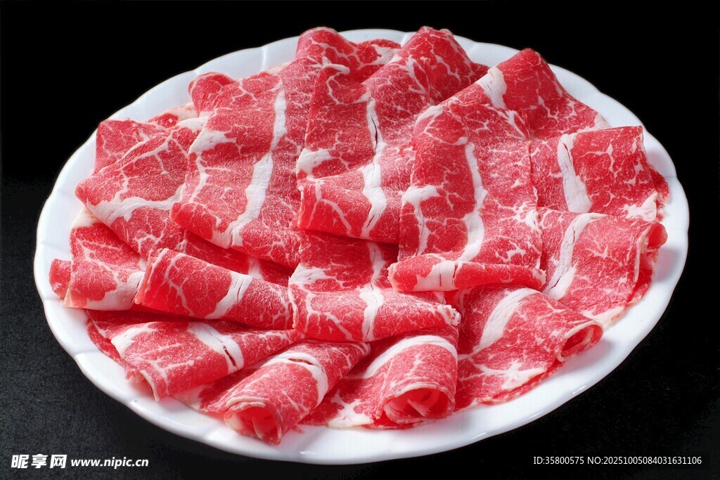 新鮮牛肉卷