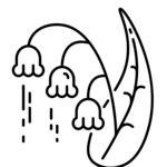 鈴蘭花簡(jiǎn)筆畫(huà)圖案