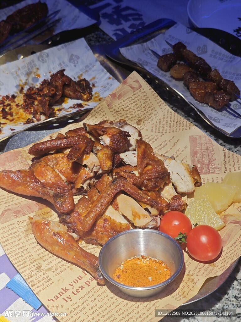 美味烤物拼盤