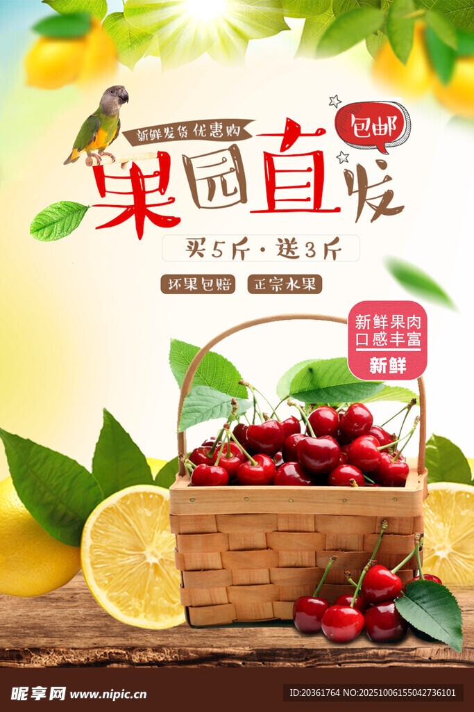 新鮮櫻桃海報