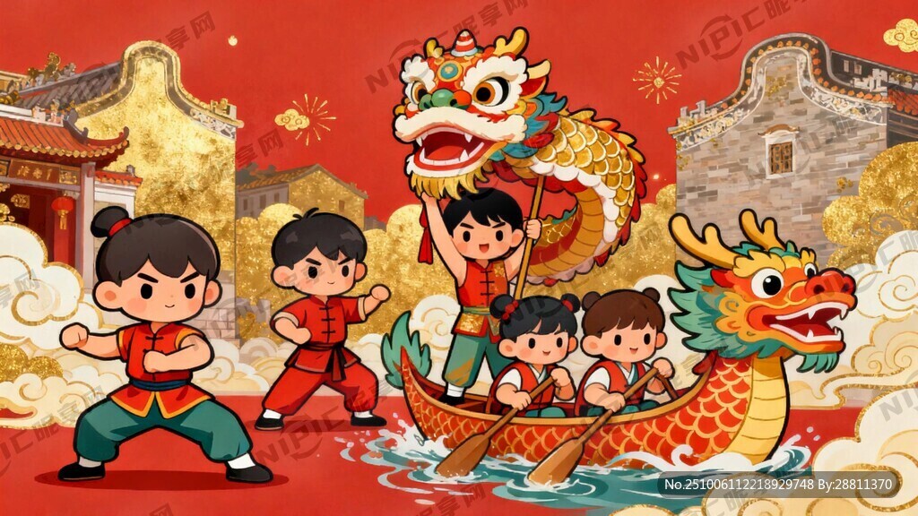 佛山文化 武術(shù) 龍獅