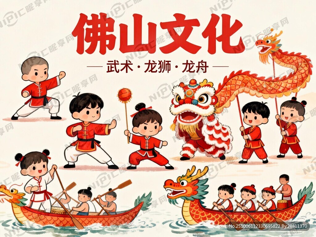 佛山文化 武術 龍獅
