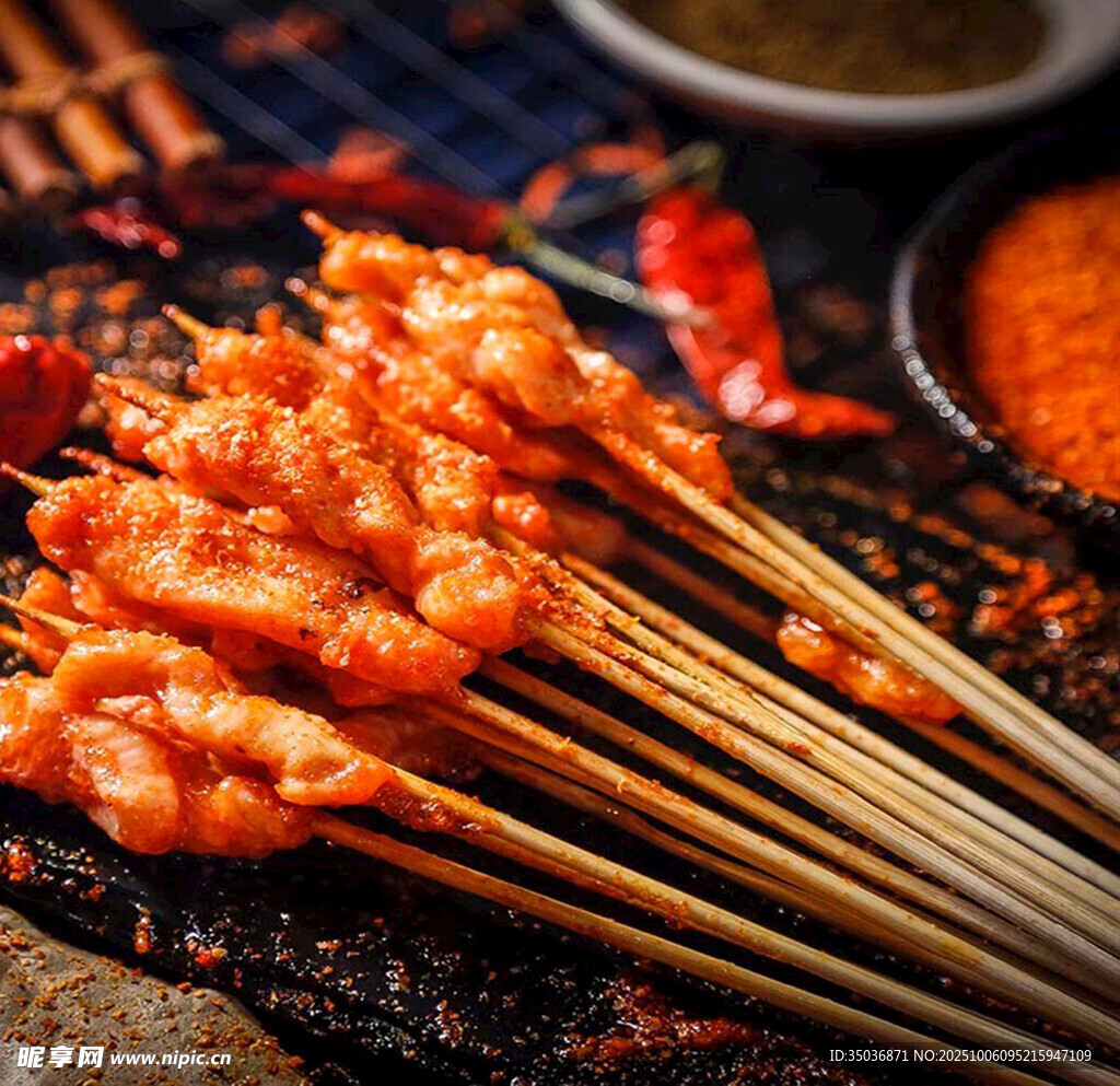 美味雞肉串