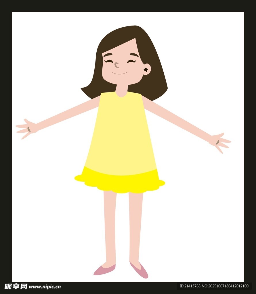 穿紫裙吃冰淇淋的女孩