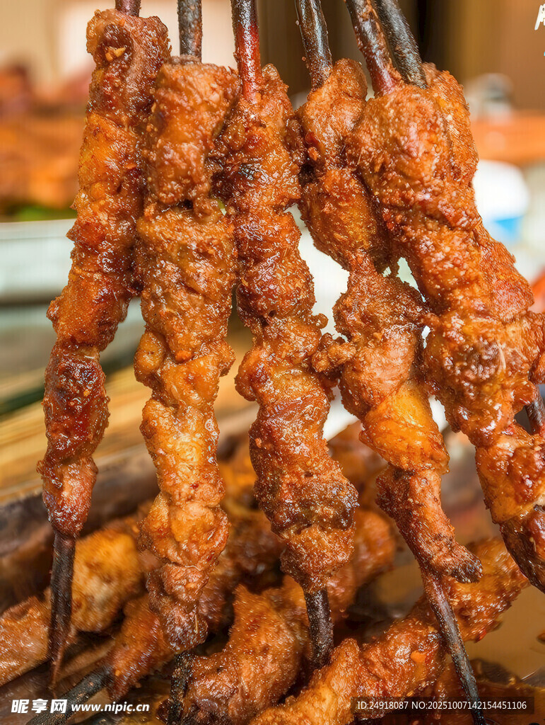 烤羊肉串 燒烤圖案 