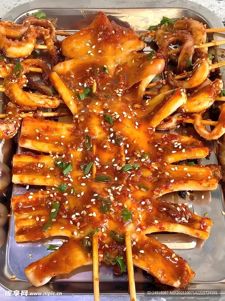 燒烤魷魚 鐵板魷魚