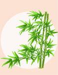 綠竹插畫