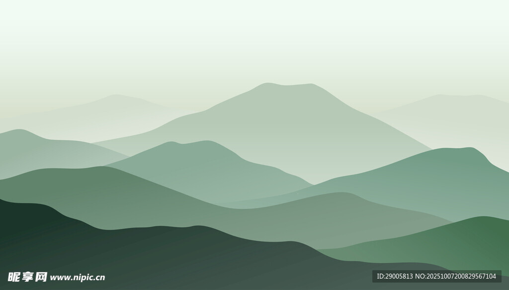 山背景