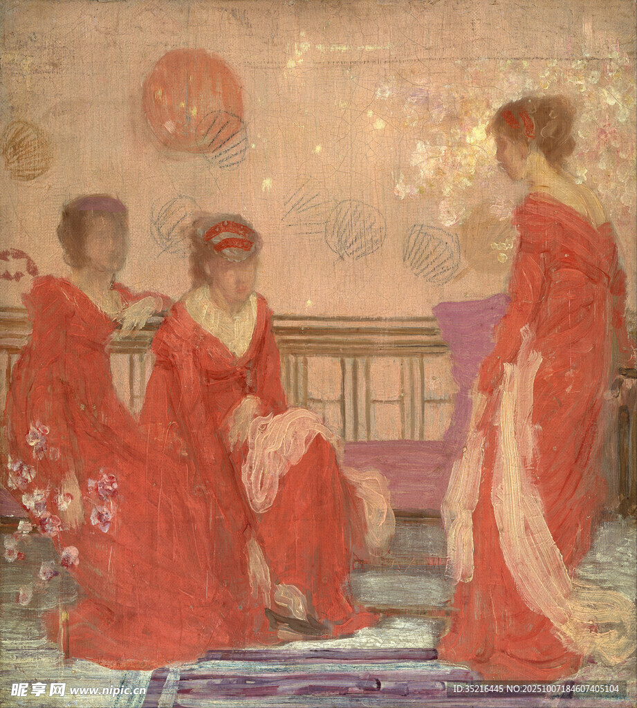 復(fù)古女子相聚場(chǎng)景