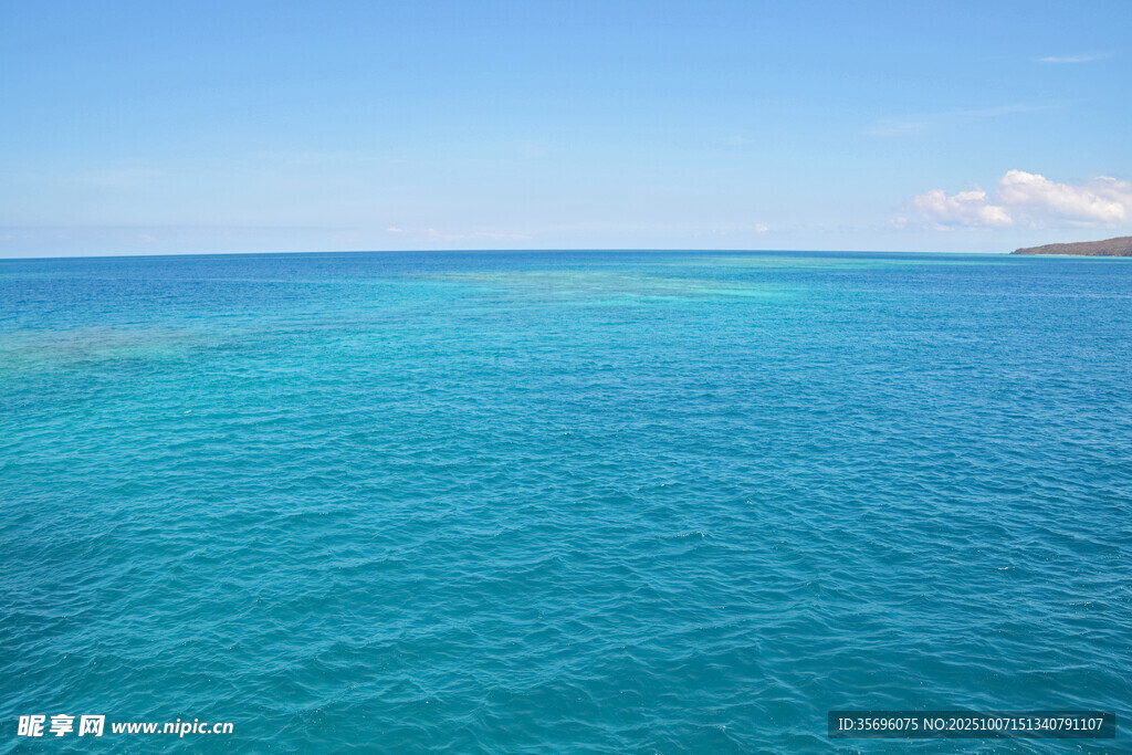 碧藍(lán)大海廣闊海景
