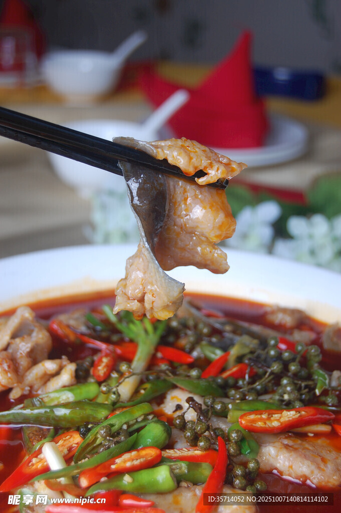 香辣誘人的美味肉塊