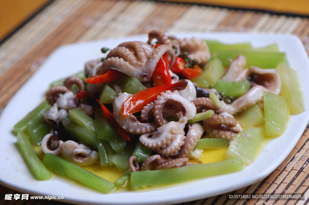 青椒炒魷魚(yú)