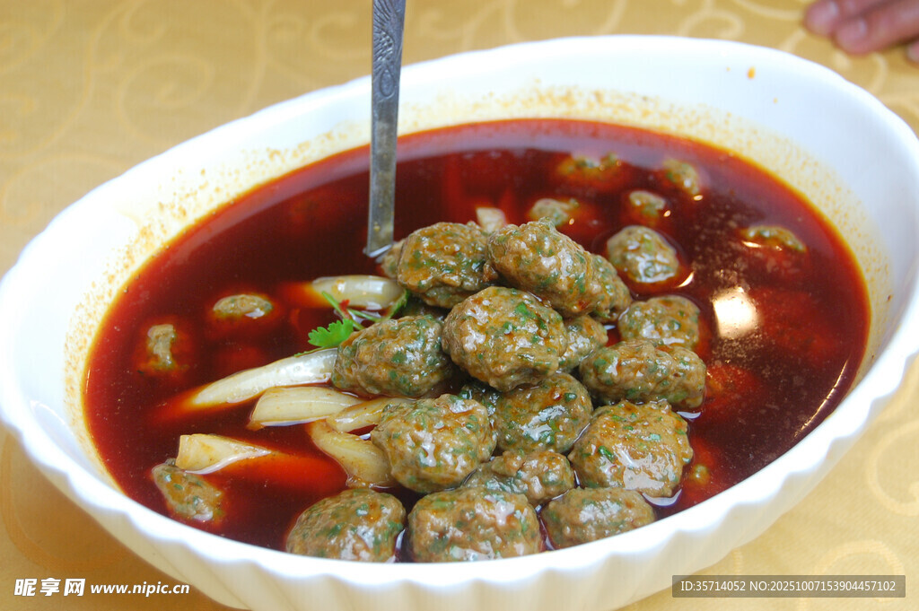 美味牛肉丸湯
