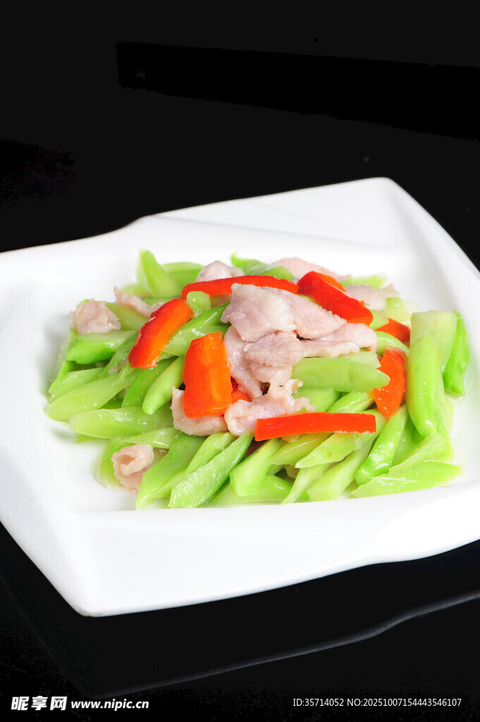 青椒炒肉絲