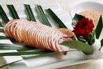 精美擺盤(pán)的特色卷狀美食