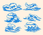 藍(lán)色海浪